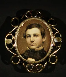 Portrait Of A Young Man Prints: A Young Man, 1859