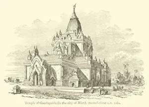 Temple of Gaudapalen (in the city of Mien), erected circa AD 1160 (engraving) Temple of Gaudapalen (in the city of Mien), erected circa AD 1160 (engraving)