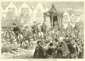 Thanksgiving Procession for the Defeat of the Armada (engraving) Thanksgiving Procession for the Defeat of the Armada (engraving)