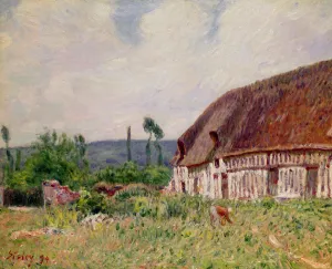 Thatched Cottage in Normandy, 1894 (oil on canvas) Thatched Cottage in Normandy, 1894 (oil on canvas)