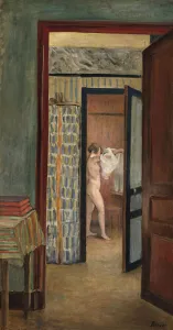 The Toilet (Nude dressing herself) (oil on canvas) The Toilet (Nude dressing herself) (oil on canvas)