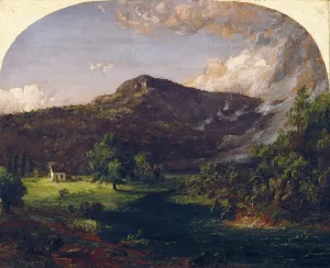 Tourn Mountain, Head Quarters of Washington, Rockland Co., New York, 1851 (oil on canvas) Tourn Mountain, Head Quarters of Washington, Rockland Co., New York, 1851 (oil on canvas)