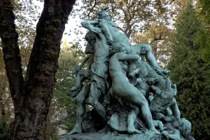 The triumph of Silenus (bronze) (see also 252668) The triumph of Silenus (bronze) (see also 252668)