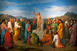The triumph of Truth. 19th century (oil on canvas) The triumph of Truth. 19th century (oil on canvas)
