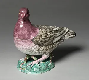 Tureen in the Form of a Pigeon, manufacturer Sceaux Factory, c Tureen in the Form of a Pigeon, manufacturer Sceaux Factory, c
