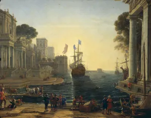 Ulysses Returning Chryseis to her Father (oil on canvas) Ulysses Returning Chryseis to her Father (oil on canvas)