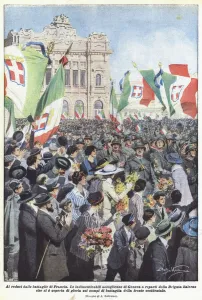 To veterans from the battles of France (colour litho) To veterans from the battles of France (colour litho)