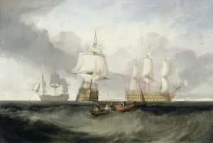 The Victory Returning from Trafalgar, 1806 (oil on canvas) The Victory Returning from Trafalgar, 1806 (oil on canvas)