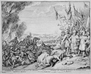 Vienna Print Cycle, Homage of the Hungarians, 1683 (engraving) Vienna Print Cycle, Homage of the Hungarians, 1683 (engraving)