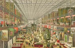 View of the British Department of the Great Exhibition of 1851 View of the British Department of the Great Exhibition of 1851