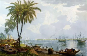 A View of Calcutta, from a point opposite to Kidderpore, 1837 A View of Calcutta, from a point opposite to Kidderpore, 1837