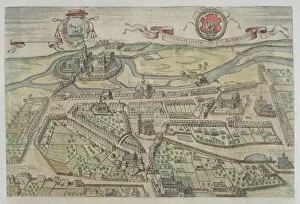 Poland Collection: View of Lowicz, from Civitates Orbis Terrarum by Georg Braun (1541-1622