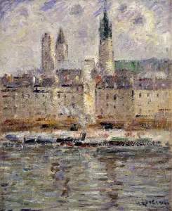 View of Rouen; Vue de Rouen, 1927 (oil on canvas) View of Rouen; Vue de Rouen, 1927 (oil on canvas)