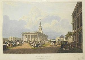 South Asian Landmarks Prints: View of St. John's catherdral