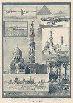 Alexandria Harbour Collection: Views in Egypt (litho)