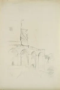 Villa in Saint-Pons in Nice, 1889 (graphite on paper) Villa in Saint-Pons in Nice, 1889 (graphite on paper)