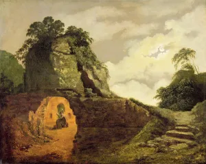 Virgil's Tomb by Moonlight with Silius Italicus, 1779 (oil on canvas) Virgil's Tomb by Moonlight with Silius Italicus, 1779 (oil on canvas)