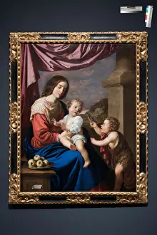 Virgin and Child with Saint John, 1658 (oil on canvas) Virgin and Child with Saint John, 1658 (oil on canvas)