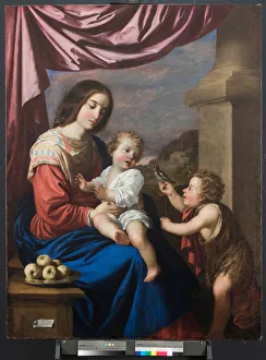 Virgin and Child with Saint John, 1658 (oil on canvas) Virgin and Child with Saint John, 1658 (oil on canvas)