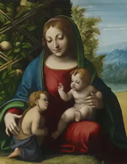Virgin and Child with the Young Saint John the Baptist, c.1515 (oil on panel) Virgin and Child with the Young Saint John the Baptist, c.1515 (oil on panel)