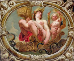 Virgo, from the Signs of the Zodiac (oil on canvas) (see also 196701 to 196710) Virgo, from the Signs of the Zodiac (oil on canvas) (see also 196701 to 196710)