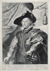 Vladislav IV Vasa (1595-1648) King of Poland, 1624 (engraving) Vladislav IV Vasa (1595-1648) King of Poland, 1624 (engraving)