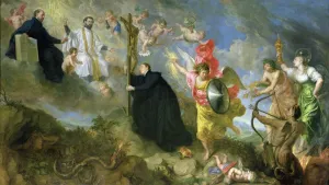 The Vows of Saint Aloysius of Gonzaga (oil on canvas) The Vows of Saint Aloysius of Gonzaga (oil on canvas)