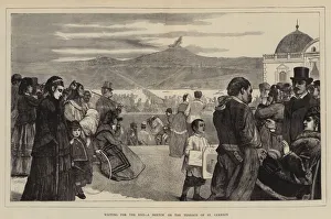 Waiting for the End, a Sketch on the Terrace of St Germain (engraving) Waiting for the End, a Sketch on the Terrace of St Germain (engraving)