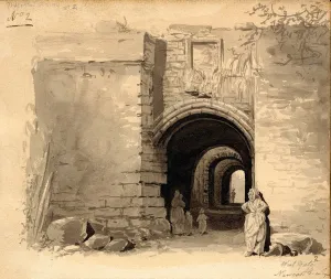 West Gate, Newcastle upon Tyne (ink & pencil on paper) West Gate, Newcastle upon Tyne (ink & pencil on paper)