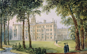 West Front of the New Building of St. John's College, Cambridge (pencil and w/c) West Front of the New Building of St. John's College, Cambridge (pencil and w/c)