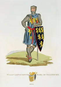 William de Longuespee, 3rd Earl of Salisbury (d.1226) 1224, engraved by W William de Longuespee, 3rd Earl of Salisbury (d.1226) 1224, engraved by W