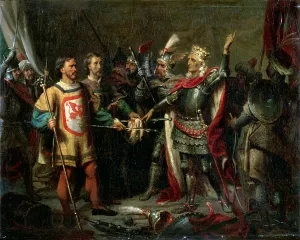 Wladyslaw II Jagiello before the Battle of Tannenberg, 15th July 1410 Wladyslaw II Jagiello before the Battle of Tannenberg, 15th July 1410