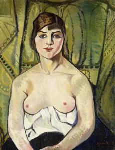 Woman with Bare Breasts (Self Portrait); Femme aux Seins Nus (Autoportrait) Woman with Bare Breasts (Self Portrait); Femme aux Seins Nus (Autoportrait)