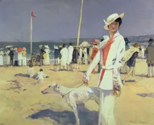 Woman by the Sea (Elegante au bord de la mer) Woman by the Sea (Elegante au bord de la mer)