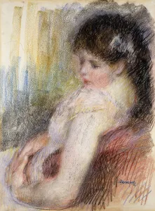 Woman Sitting; Femme Assise, 1879 (pastel on paper) Woman Sitting; Femme Assise, 1879 (pastel on paper)