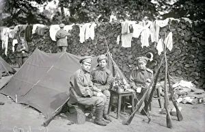Women's Battalion, St Petersburg, 1917 (b/w photo) Women's Battalion, St Petersburg, 1917 (b/w photo)