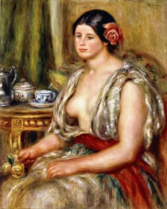 Young Girl seated in Oriental Costume, 1905 (oil on canvas) Young Girl seated in Oriental Costume, 1905 (oil on canvas)