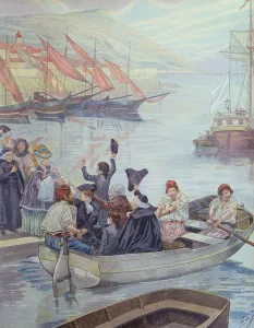 The Young Napoleon Leaves Corsica to Study on the Continent, 13th December 1778 The Young Napoleon Leaves Corsica to Study on the Continent, 13th December 1778