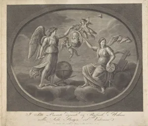 Allegory Galileo Galilei Sette Pianeti dipinti da Raffaele d'Urbino nella Allegory Galileo Galilei Sette Pianeti dipinti da Raffaele d'Urbino nella
