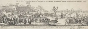 Arrival of Queen Catherine of Braganza in Portsmouth, Dirk Stoop, James Butler first Arrival of Queen Catherine of Braganza in Portsmouth, Dirk Stoop, James Butler first