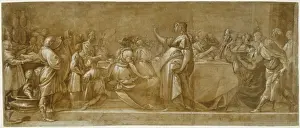 17th Century Italian Art Prints: A Banquet