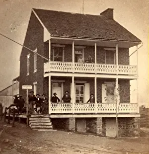 Vintage Battlefield Hotel Sharp Shooter Post Print
