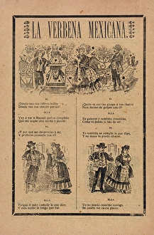 Broadsheet, verse about a woman, rejects a male suitor, another, vignettes, woman talking Broadsheet, verse about a woman, rejects a male suitor, another, vignettes, woman talking