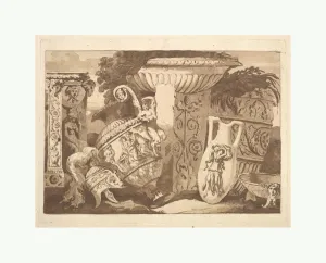 Composition Antique Fragments Leaning Vase Recueil de Compositions par Lagrenee Le Jeune Composition Antique Fragments Leaning Vase Recueil de Compositions par Lagrenee Le Jeune