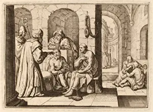 Conrad Meyer Print, etching with engraving on laid paper