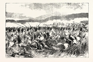 The Crimean War: the Action at Balaclava: Charge of the Scots Greys, October 25, 1854 The Crimean War: the Action at Balaclava: Charge of the Scots Greys, October 25, 1854