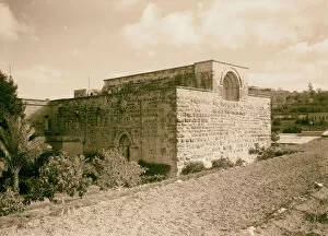 Abu Ghaush Collection: Crusader church Abou Gosh Kirjath Jearim church