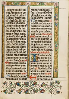 Decorated Text Page Print (1500-1505)