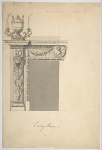 Design Chimneypiece Eating-room Danson Park Kent Design Chimneypiece Eating-room Danson Park Kent