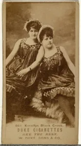 Drawings Prints, Photograph, Kiralfys Black Crook, Actors, Actresses, series, Duke, Sons, &, Co Drawings Prints, Photograph, Kiralfys Black Crook, Actors, Actresses, series, Duke, Sons, &, Co